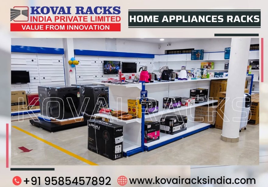 Best Home Appliance Shop Racks in Tiruchirappalli for Modern Retail Stores